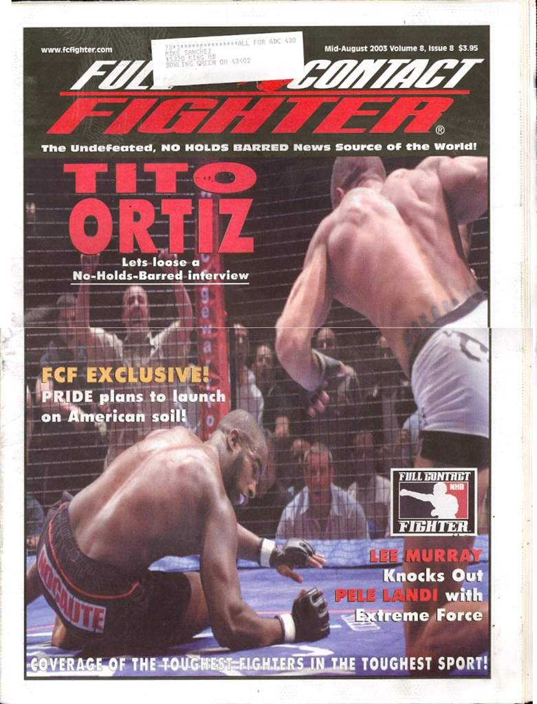 08/03 Full Contact Fighter Newspaper